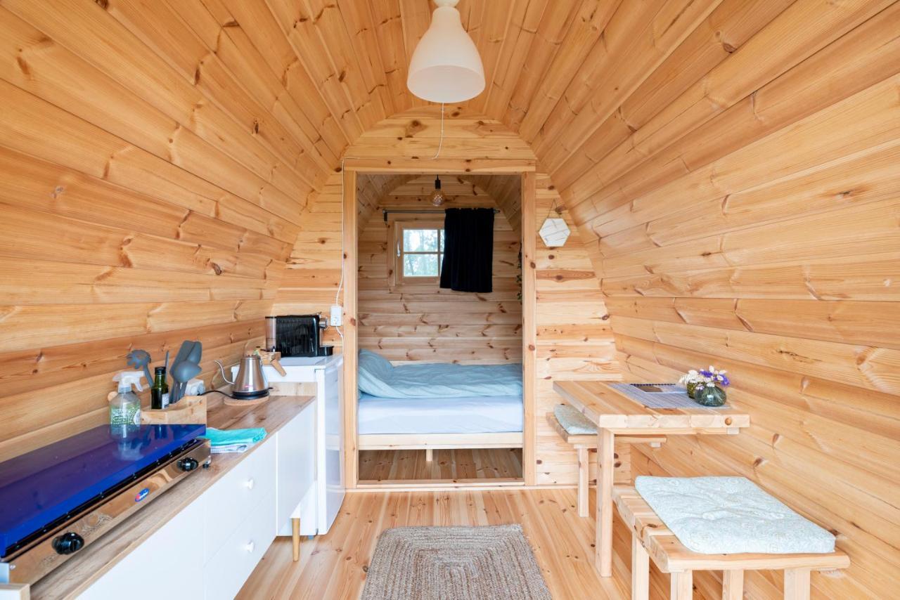 Tiny Camping Pod Warmond Exterior foto
